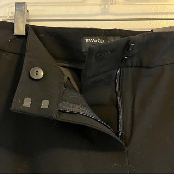 NWT - black, wide leg trousers, size 6, signature fit - Picture 5 of 9